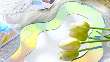 Wavy Mirrors Are One of This Year's Biggest Home Décor Trends: Here's Where to Shop the Best Squiggly Designs